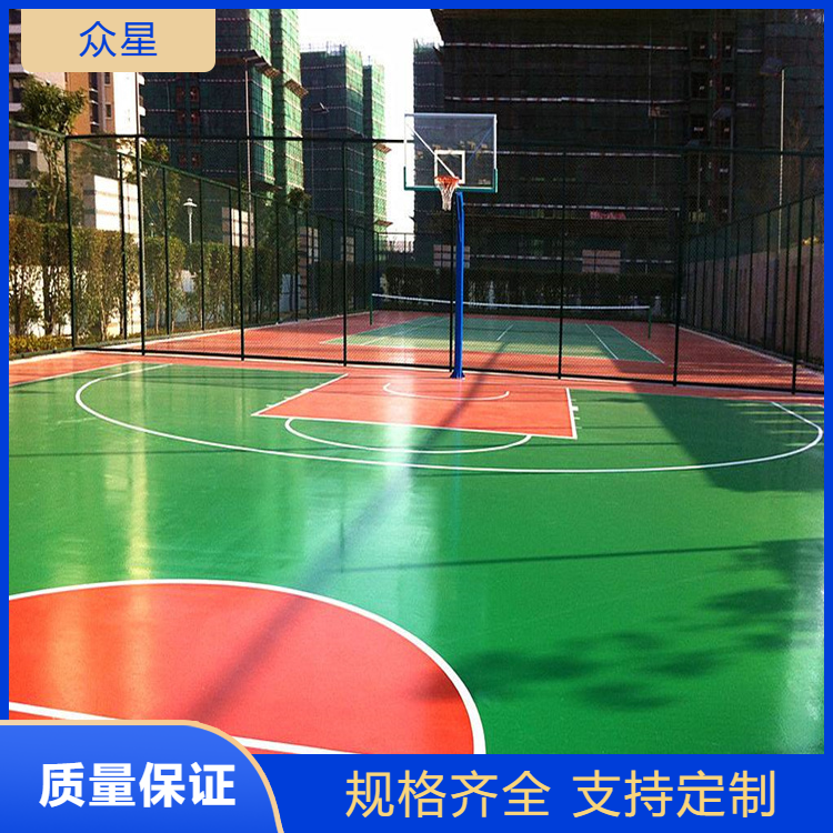 咸阳市塑胶篮球场人造草坪 - 价格